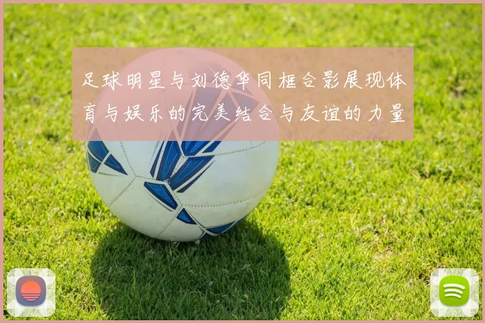 足球明星与刘德华同框合影展现体育与娱乐的完美结合与友谊的力量
