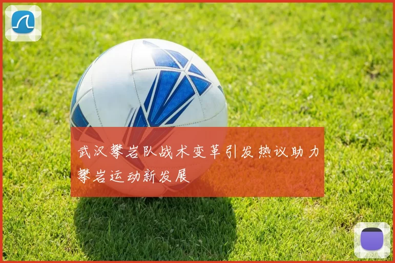 武汉攀岩队战术变革引发热议助力攀岩运动新发展